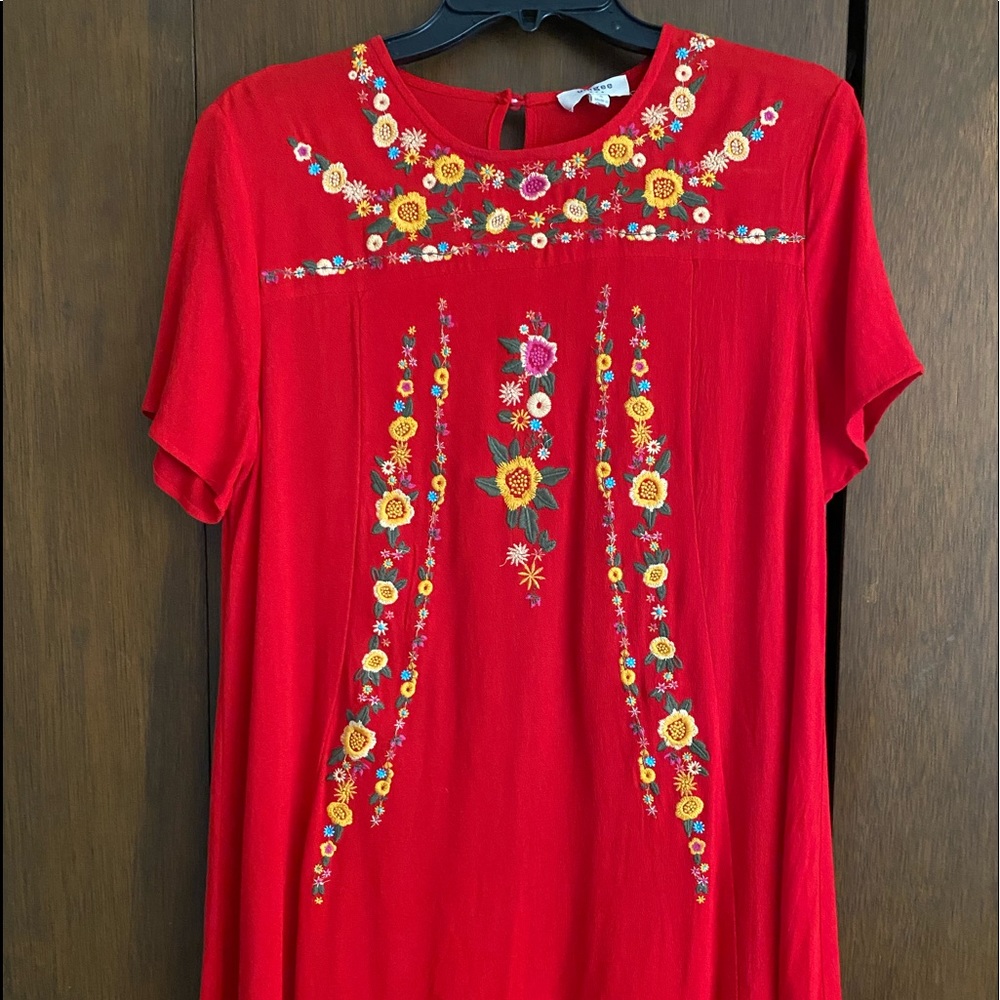 Umgee Red Dress Size Small